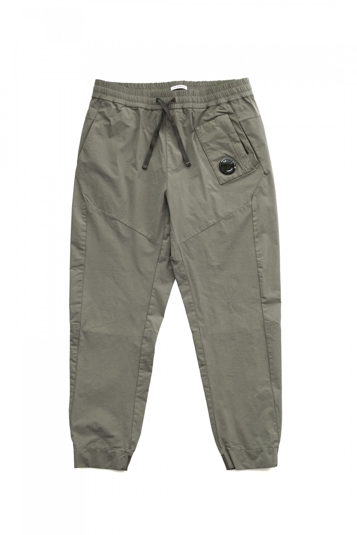 C.P.COMPANY - DYSHELL UTILITY PANTS - STONE GRAY