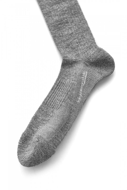 TOKYO DESIGN STUDIO New Balance - TDS Multifunction Wool Socks - Heather Grey