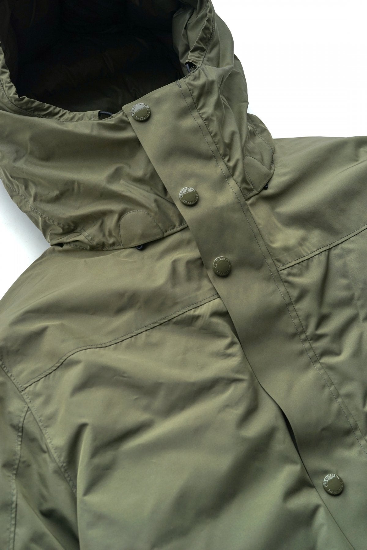 C.P. COMPANY - MICRO-M DOWN PARKA - STONE GRAY