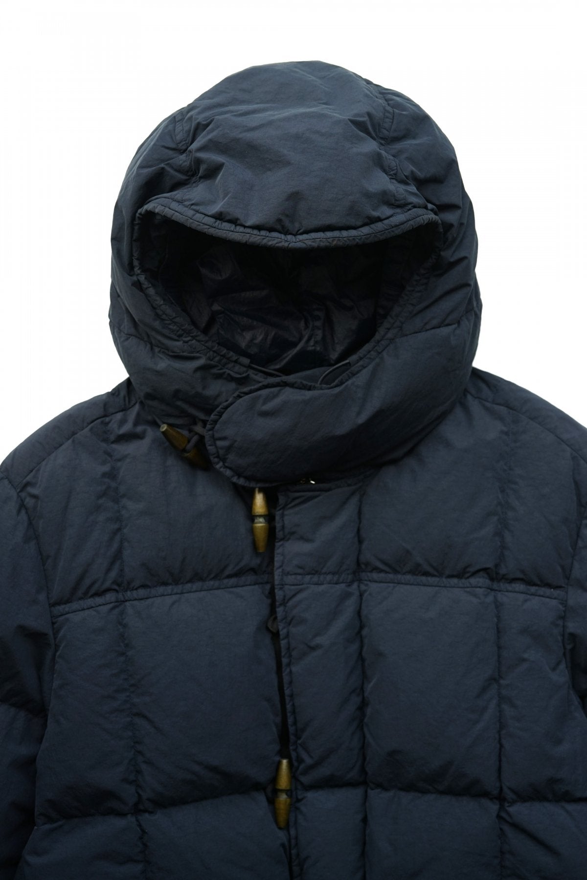 C.P. COMPANY - FLATT NYLON DOWN JACKET - TOTAL ECLIPSE