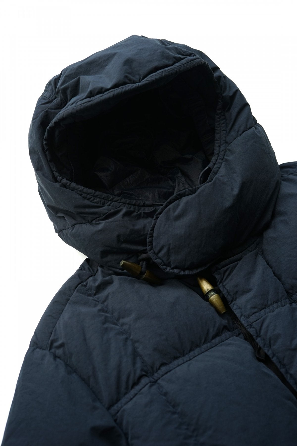 C.P. COMPANY - FLATT NYLON DOWN JACKET - TOTAL ECLIPSE