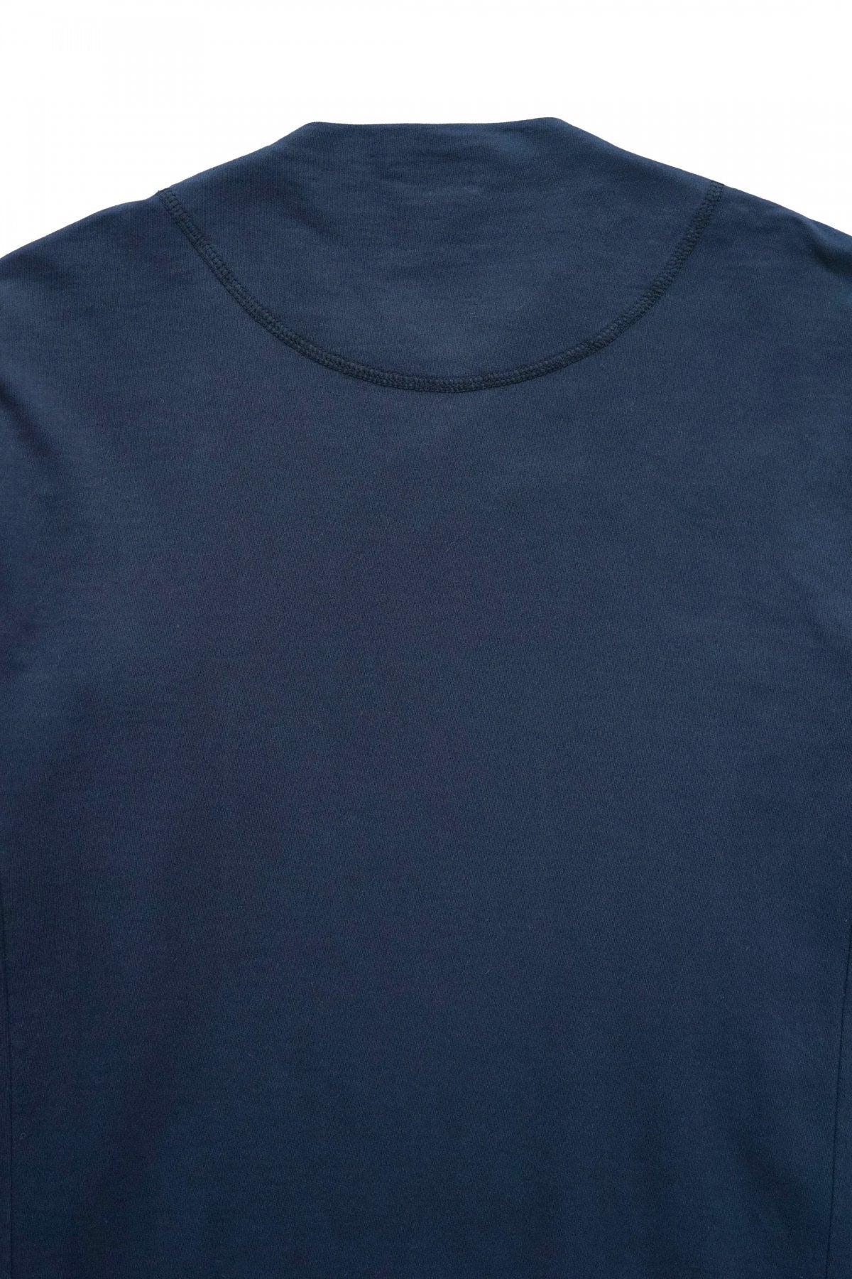 C.P.COMPANY - LIGHT FLEECE ASYMMETRICAL SWEATSHIRT - TOTAL ECLIPSE