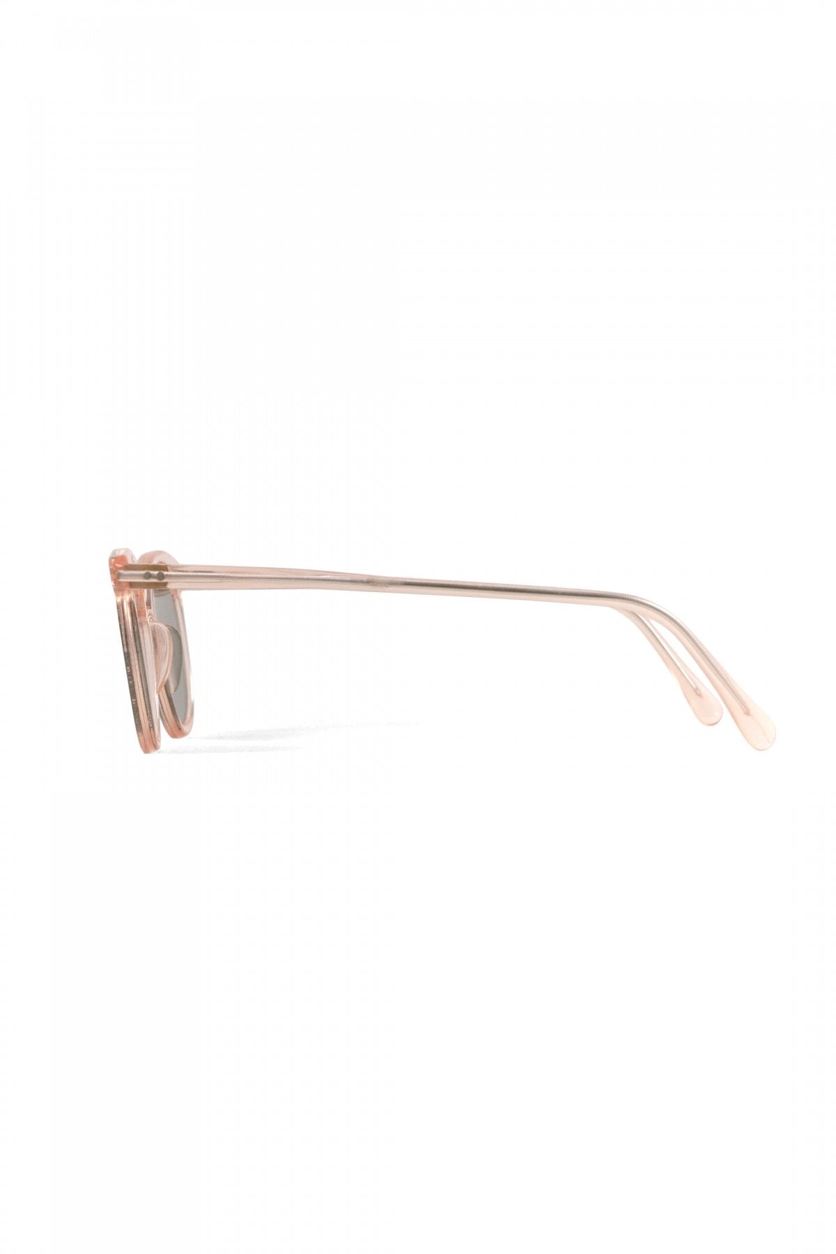 1950s FRANCE VINTAGE SUNGLASS WELLINGTON TRANSPARENT PINK - OPT-779