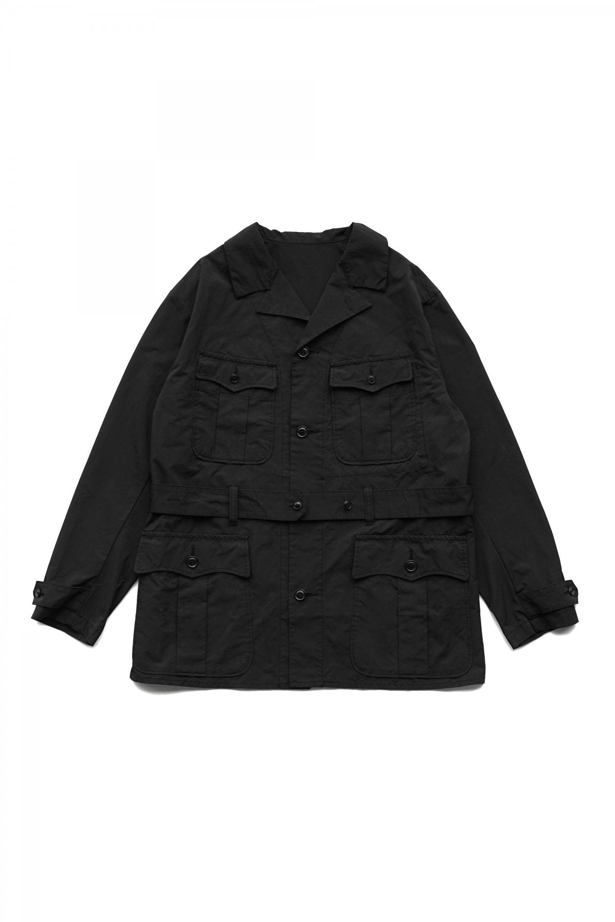 Porter Classic - WEATHER BINGHAM JACKET - BLACK