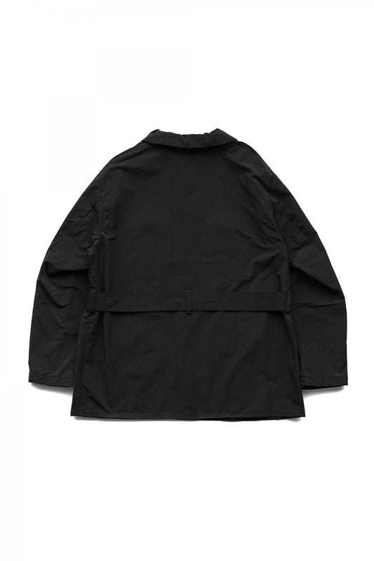 Porter Classic - WEATHER BINGHAM JACKET - BLACK