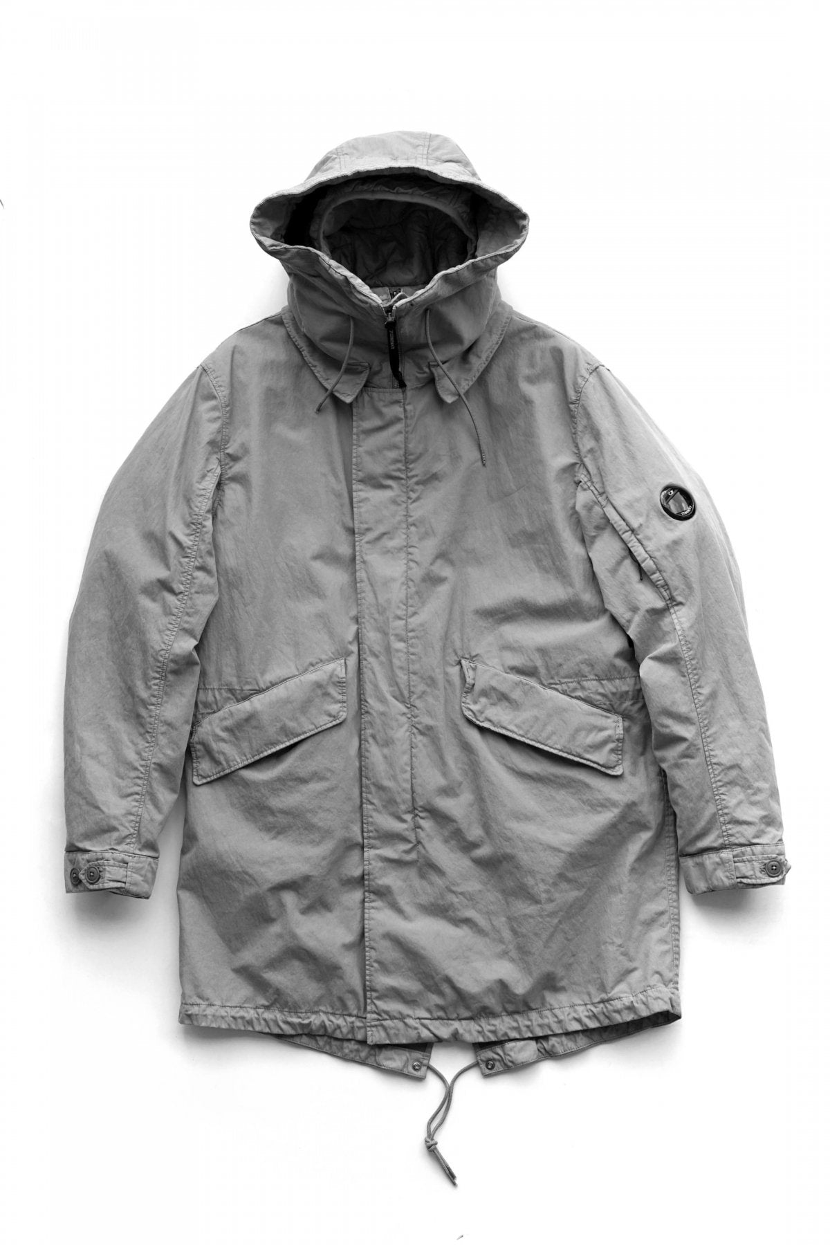 C.P. COMPANY - 50 FILI PLATED PARKA - MOON MIST