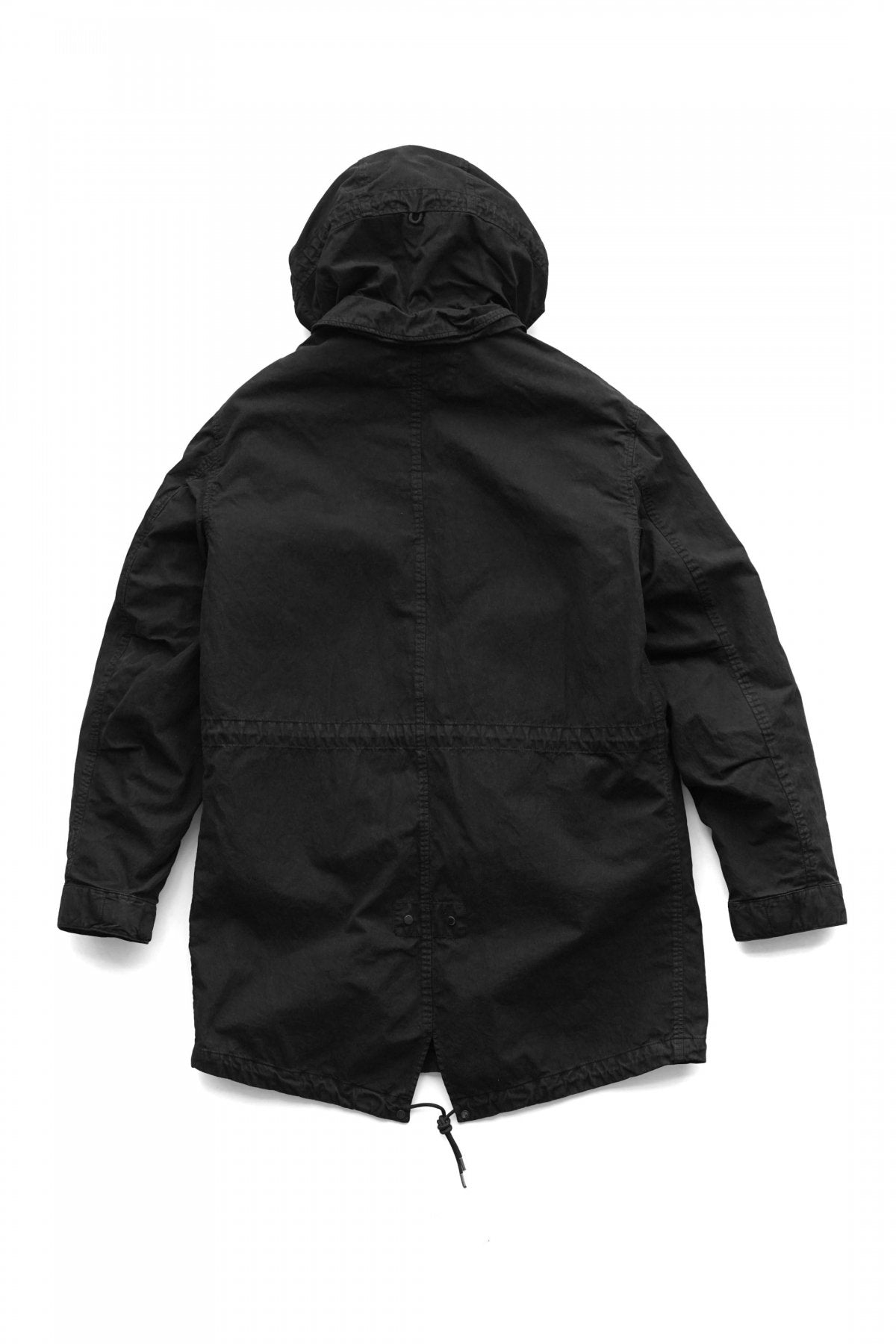 C.P. COMPANY - 50 FILI PLATED PARKA - BLACK