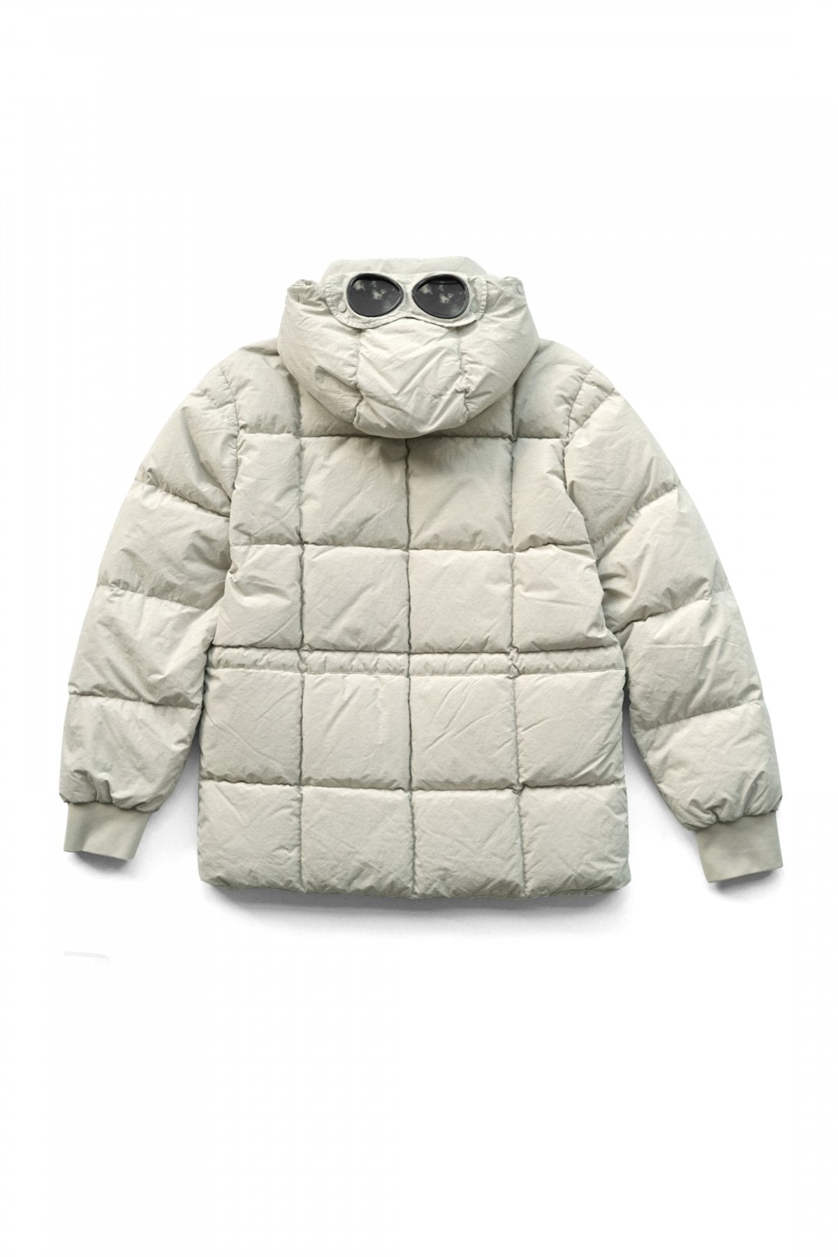 C.P. COMPANY - FLATT NYLON GOGGLE JACKET - SAND SHELL