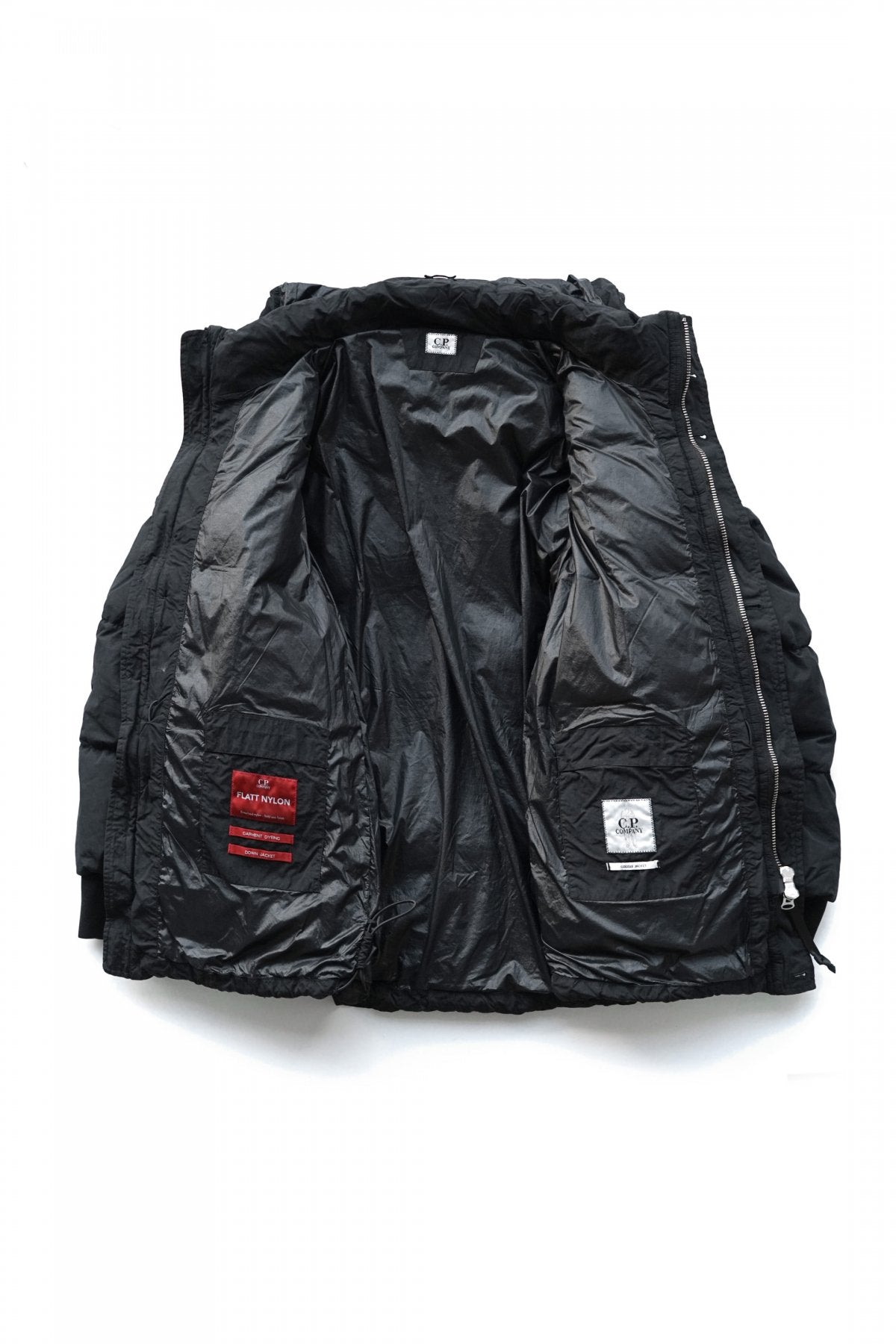 C.P. COMPANY - FLATT NYLON GOGGLE JACKET - BLACK