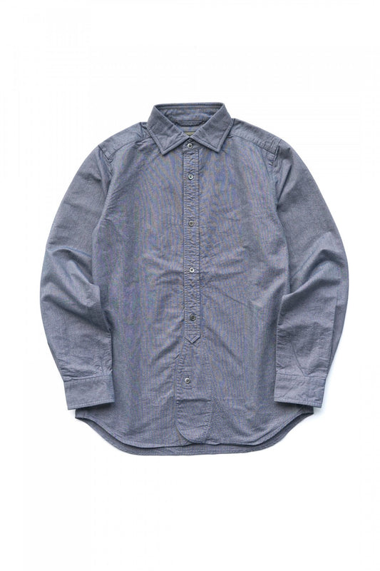 Nigel Cabourn - BRITISH OFFICERS SHIRT - NAVY