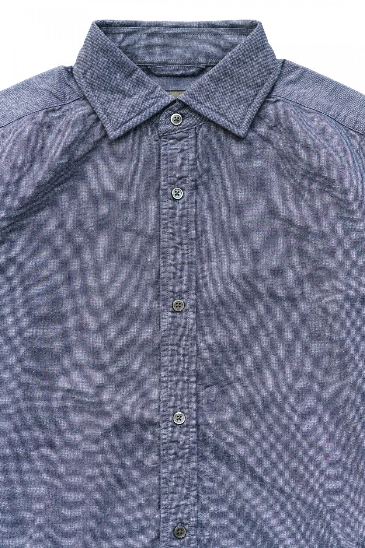 Nigel Cabourn - BRITISH OFFICERS SHIRT - NAVY