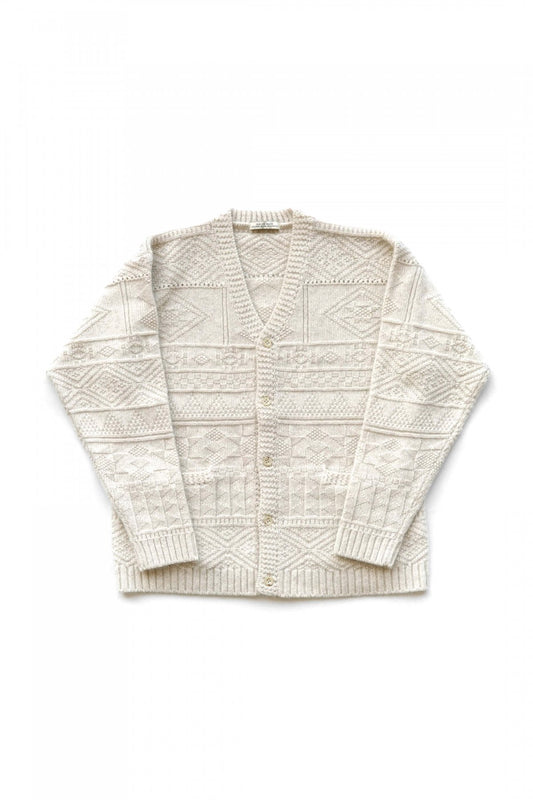 OLD JOE ★★★ - EXCLUSIVE GUERNSEY BUTTON CARDY - BONE