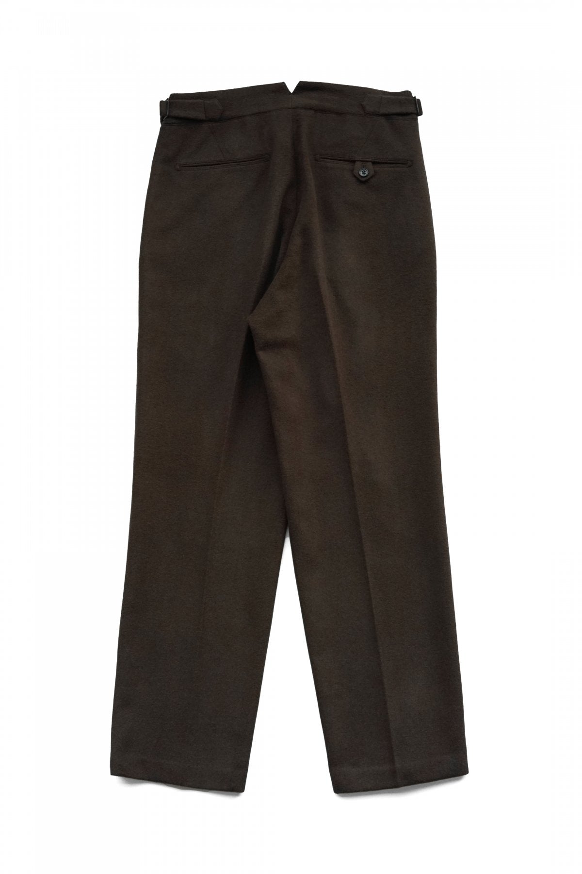 OLD JOE ★★★ - EXCLUSIVE DOUBLE-PLEATED SMARTY TROUSER - ESPRESSO