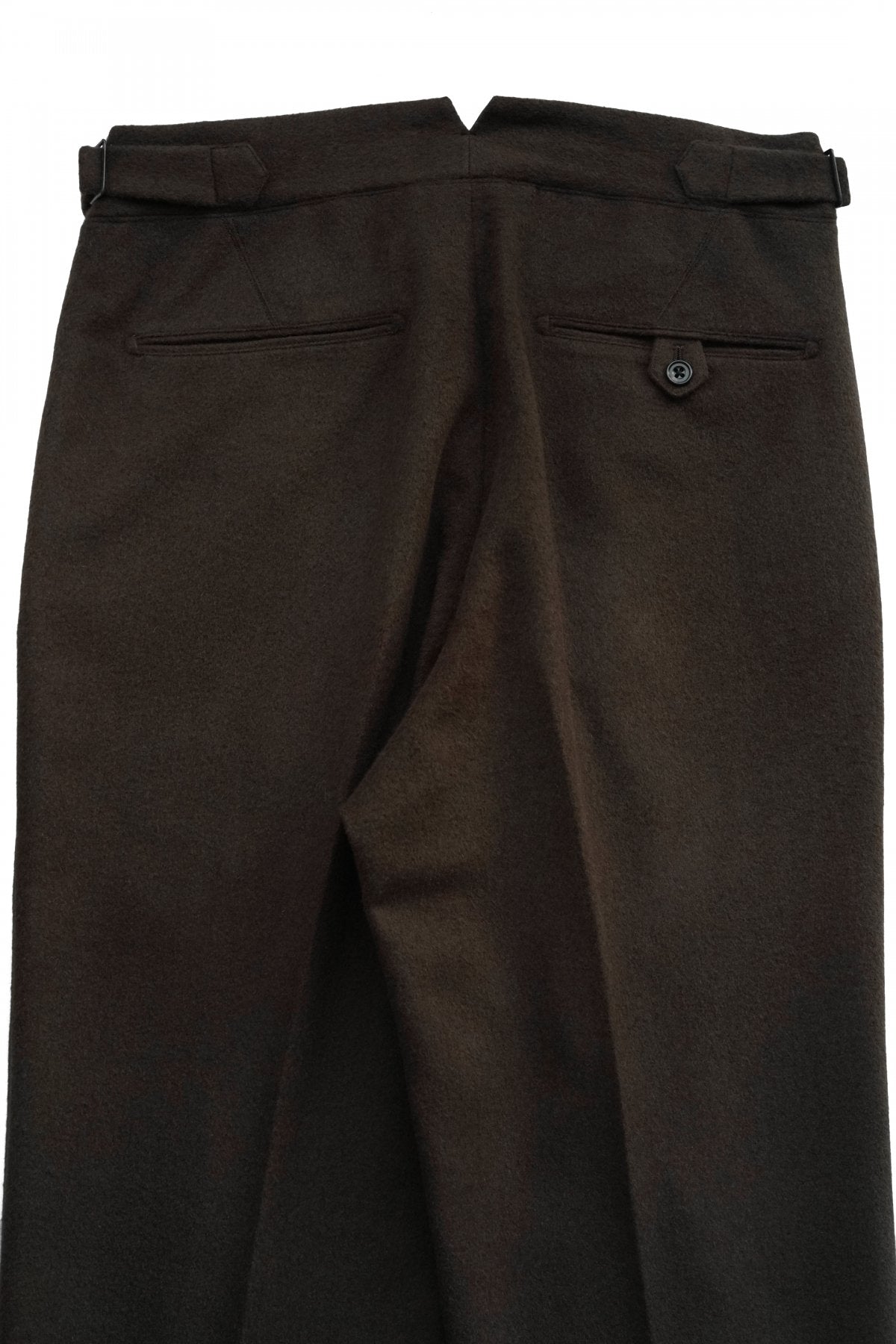 OLD JOE ★★★ - EXCLUSIVE DOUBLE-PLEATED SMARTY TROUSER - ESPRESSO