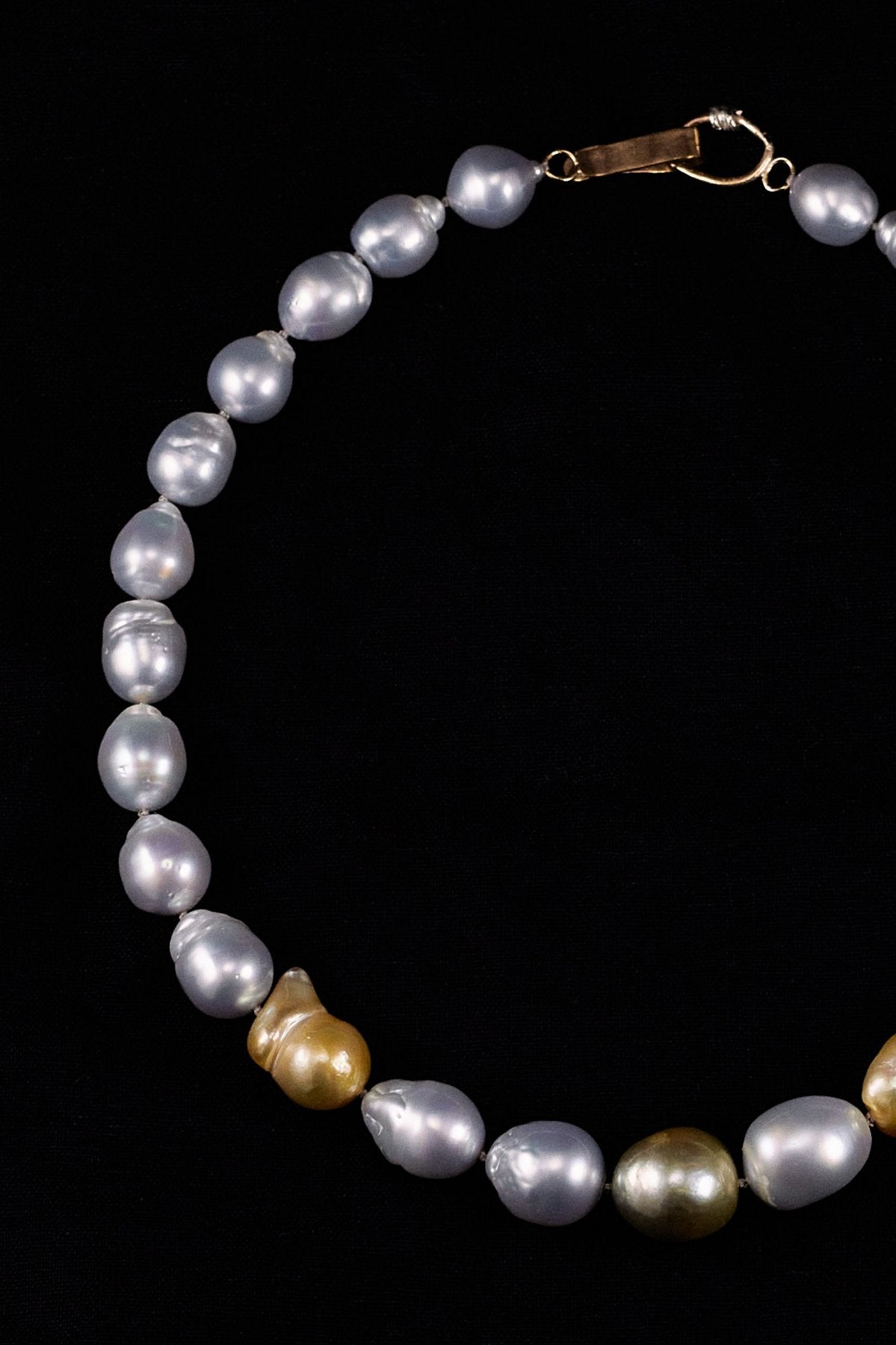 Mariko Tsuchiyama - Blue South Sea pearl necklace - 1