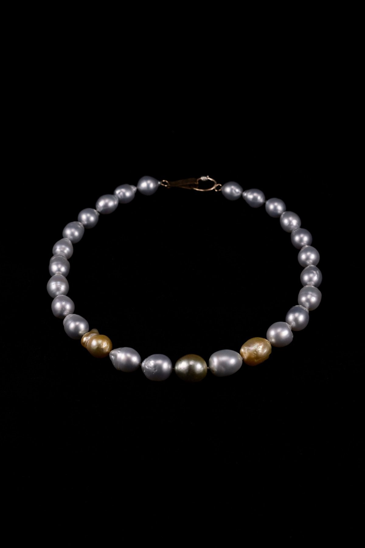 Mariko Tsuchiyama - Blue South Sea pearl necklace - 1