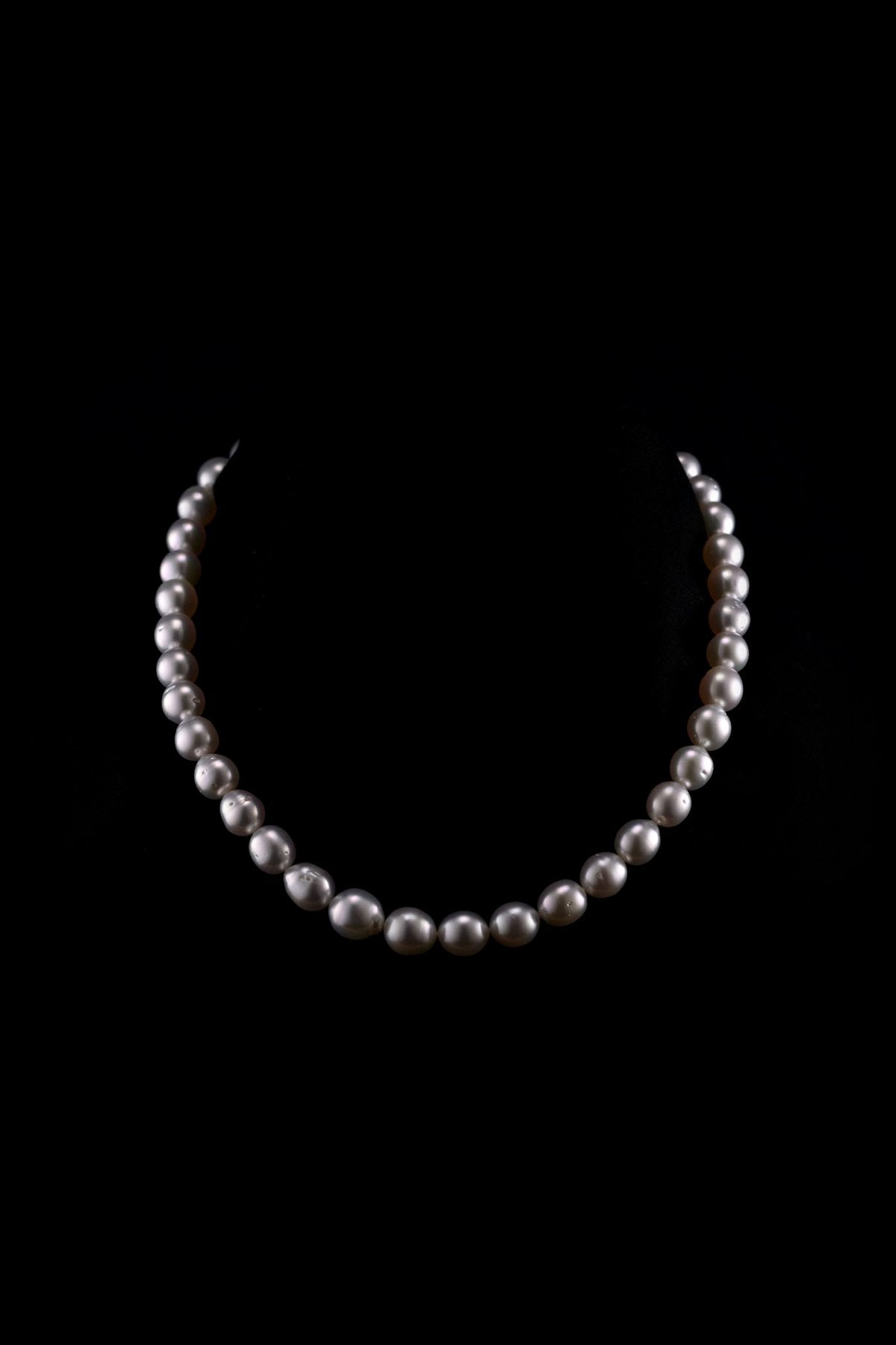 Mariko Tsuchiyama - White South Sea pearl necklace - 9CT GOLD -1