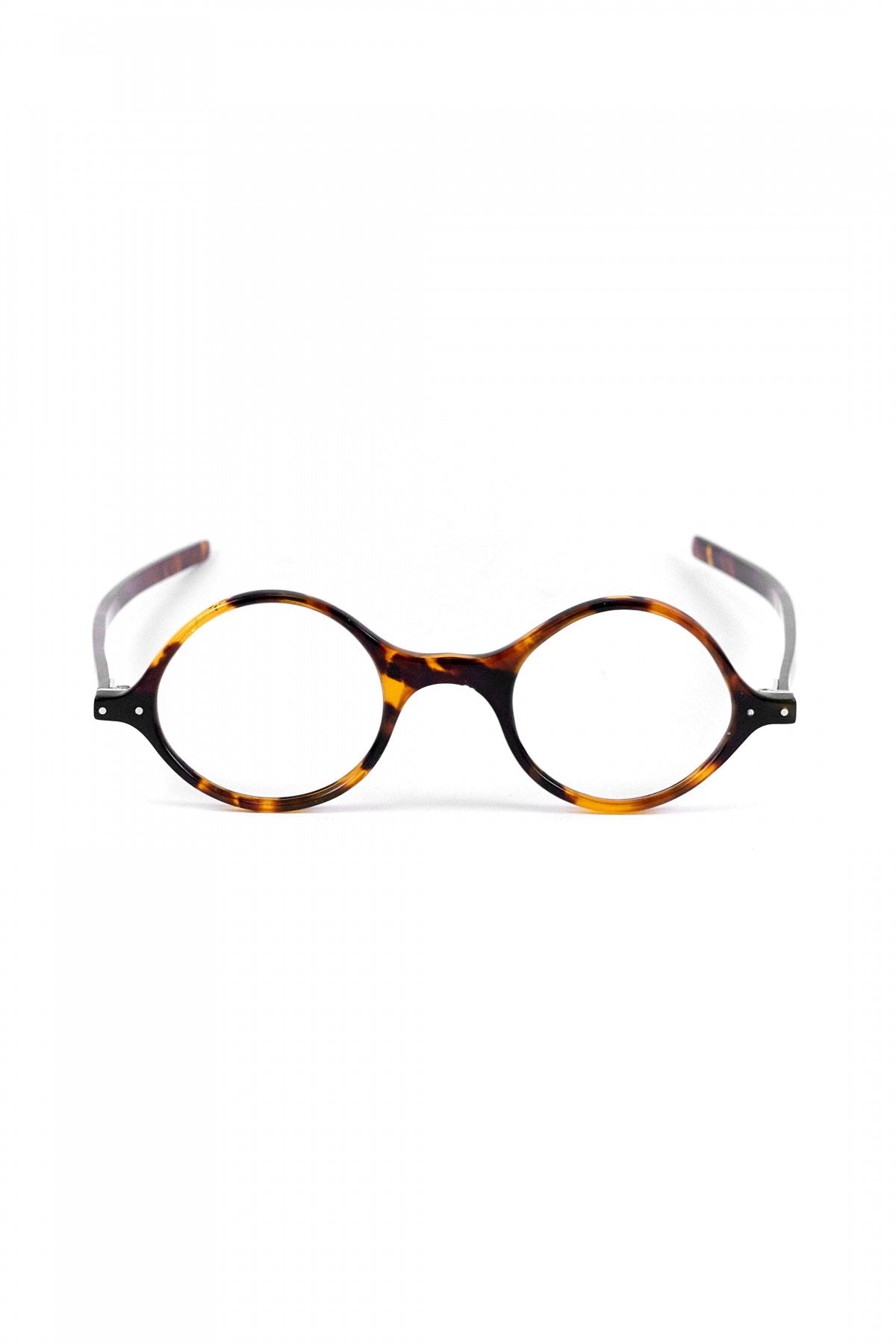 1930s SPECIAL ★★★ REAL TORTOISE BESPOKE BRITISH HAND MADE VINTAGE EYEGLASS - OPT-796