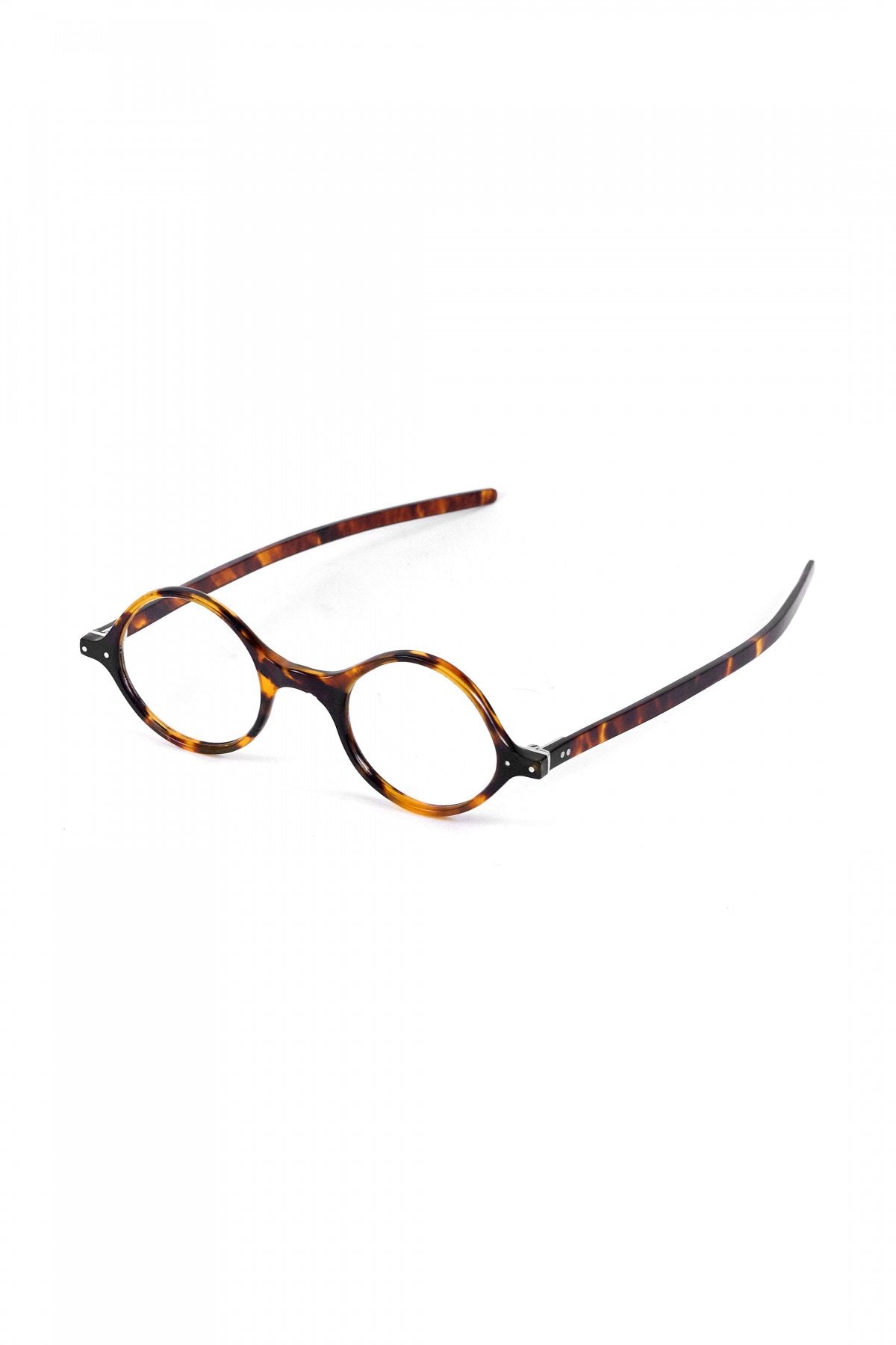 1930s SPECIAL ★★★ REAL TORTOISE BESPOKE BRITISH HAND MADE VINTAGE EYEGLASS - OPT-796