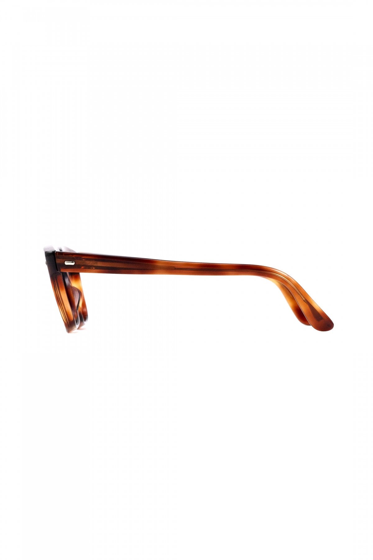 1960s FRANCE VINTAGE EYEGLASS AMBER - OPT-801