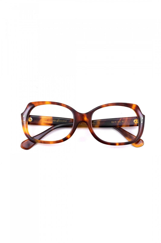 1970s SPECIAL ★★★ REAL TORTOISE GERMANY EYEGLASS - OPT-814