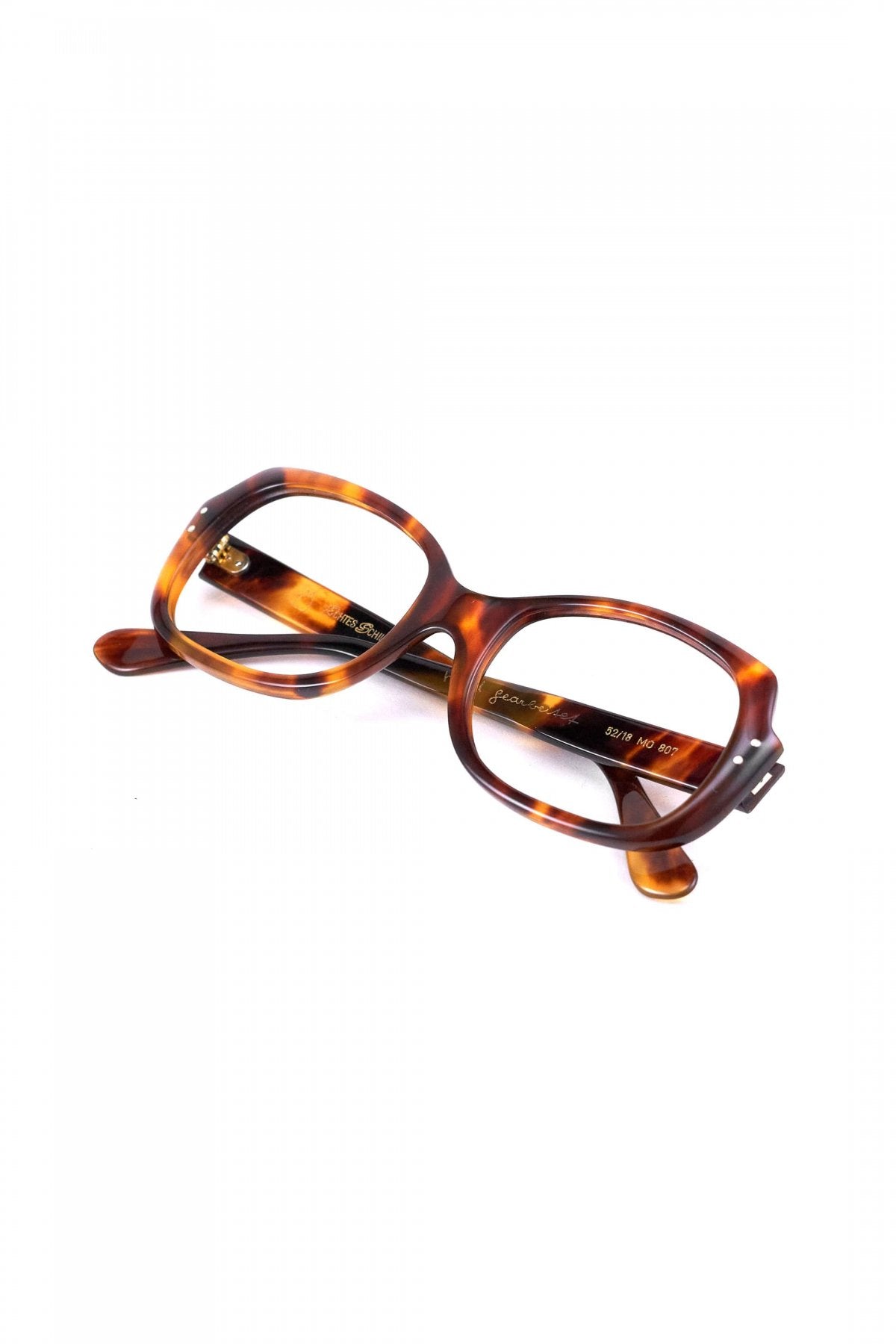 1970s SPECIAL ★★★ REAL TORTOISE GERMANY EYEGLASS - OPT-814