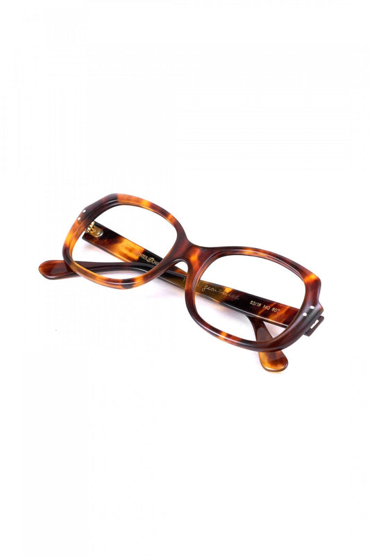 1970s SPECIAL ★★★ REAL TORTOISE GERMANY EYEGLASS - OPT-814