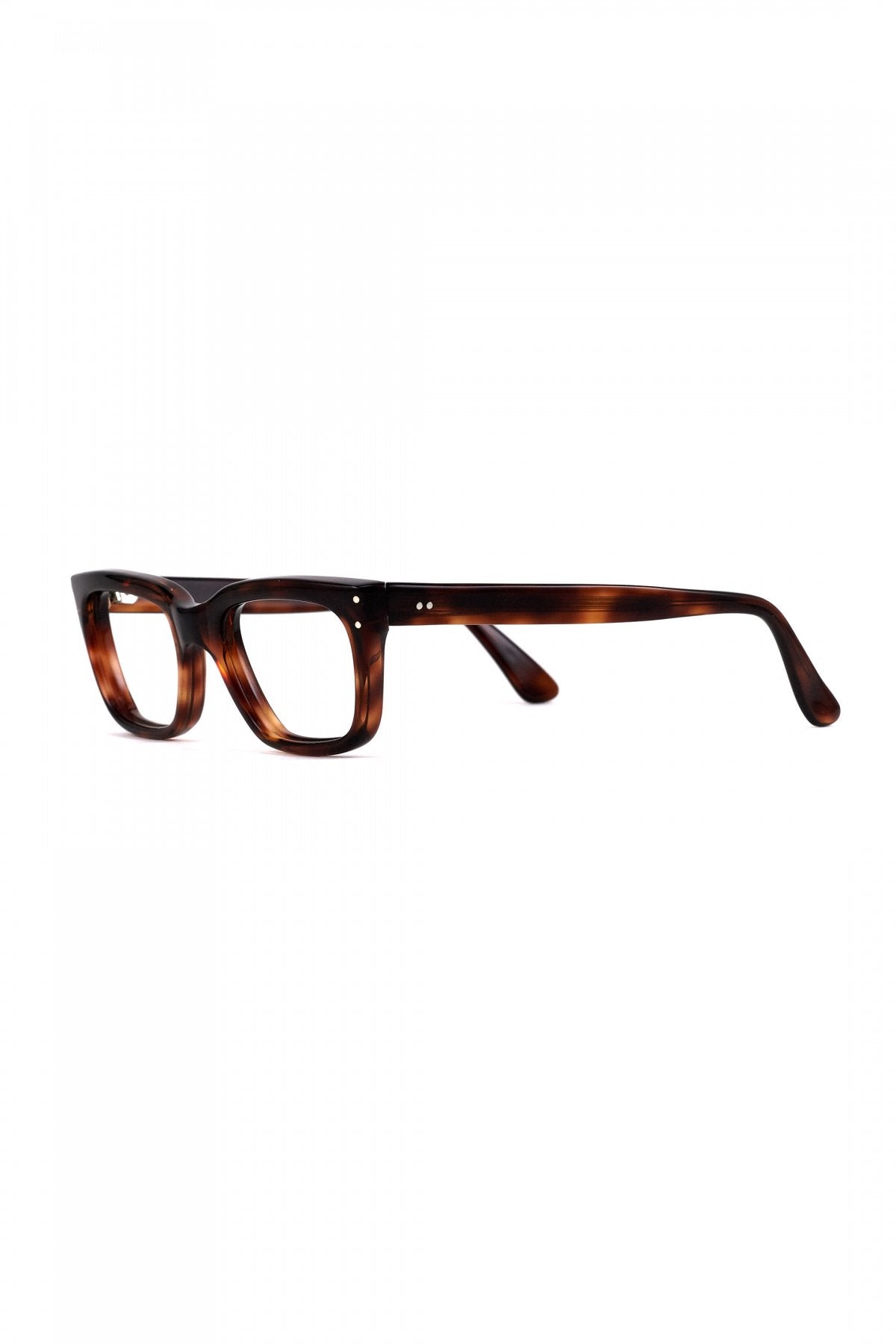 1960s FRAME FRANCE EYEGLASS DEMI AMBER - OPT-817