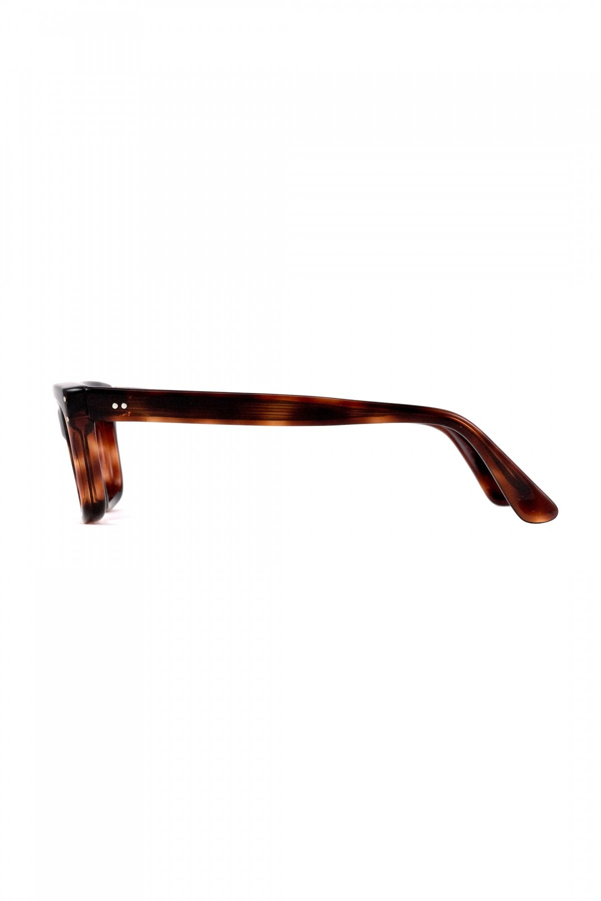 1960s FRAME FRANCE EYEGLASS DEMI AMBER - OPT-817