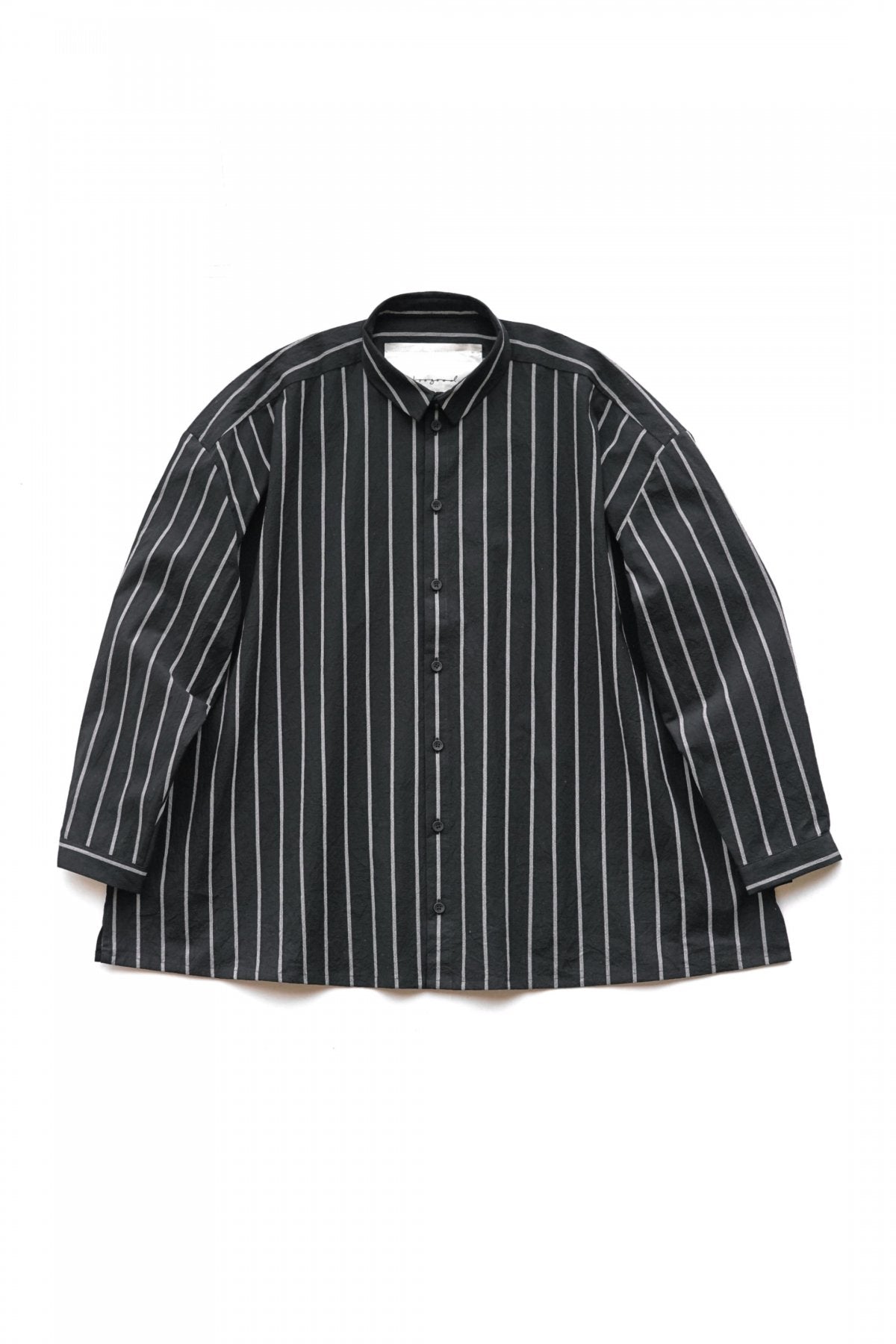 toogood - THE DRAUGHTSMAN SHIRT - COTTON STRIPE FLINT