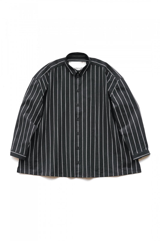 toogood - THE DRAUGHTSMAN SHIRT - COTTON STRIPE FLINT