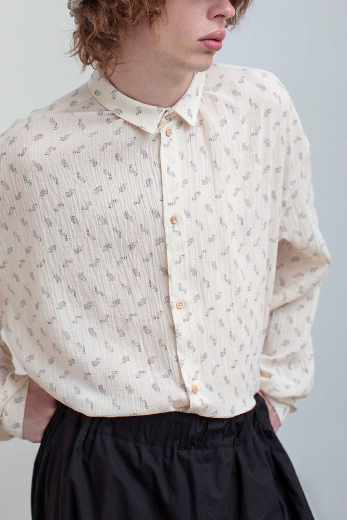 toogood - THE FLORIST SHIRT - CHARLESTON MARKINGS RAW