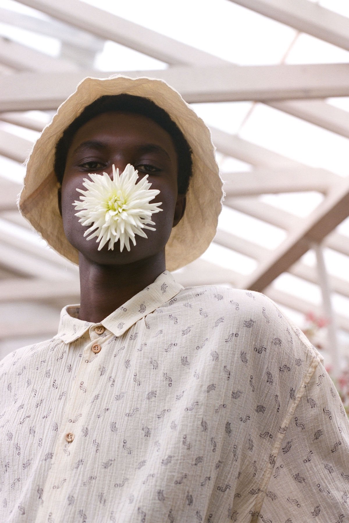 toogood - THE FLORIST SHIRT - CHARLESTON MARKINGS RAW