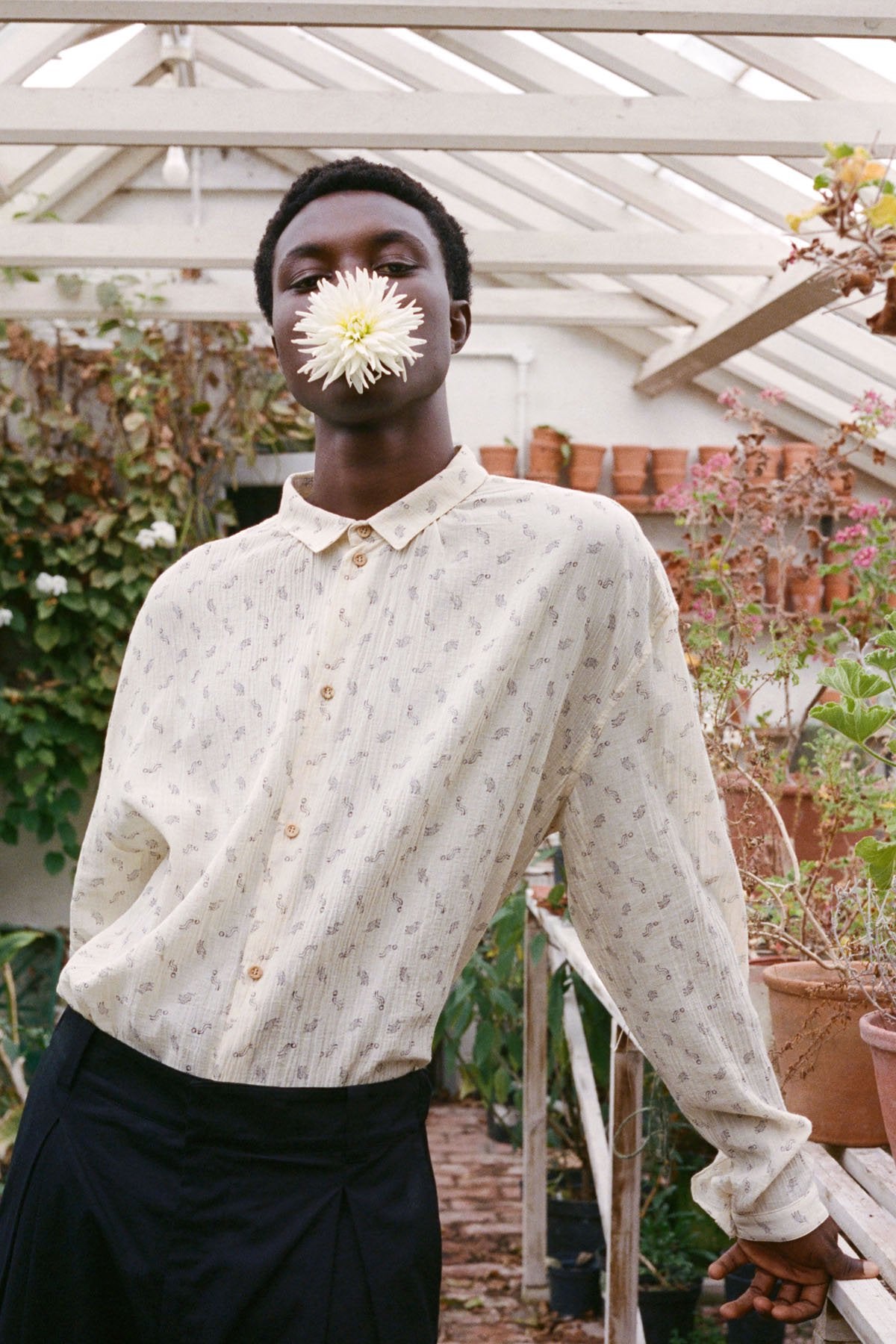 toogood - THE FLORIST SHIRT - CHARLESTON MARKINGS RAW