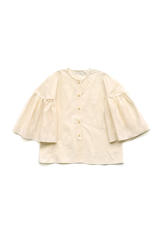 toogood - THE WEAVER TOP - LW TEXTURED COTTON RAW