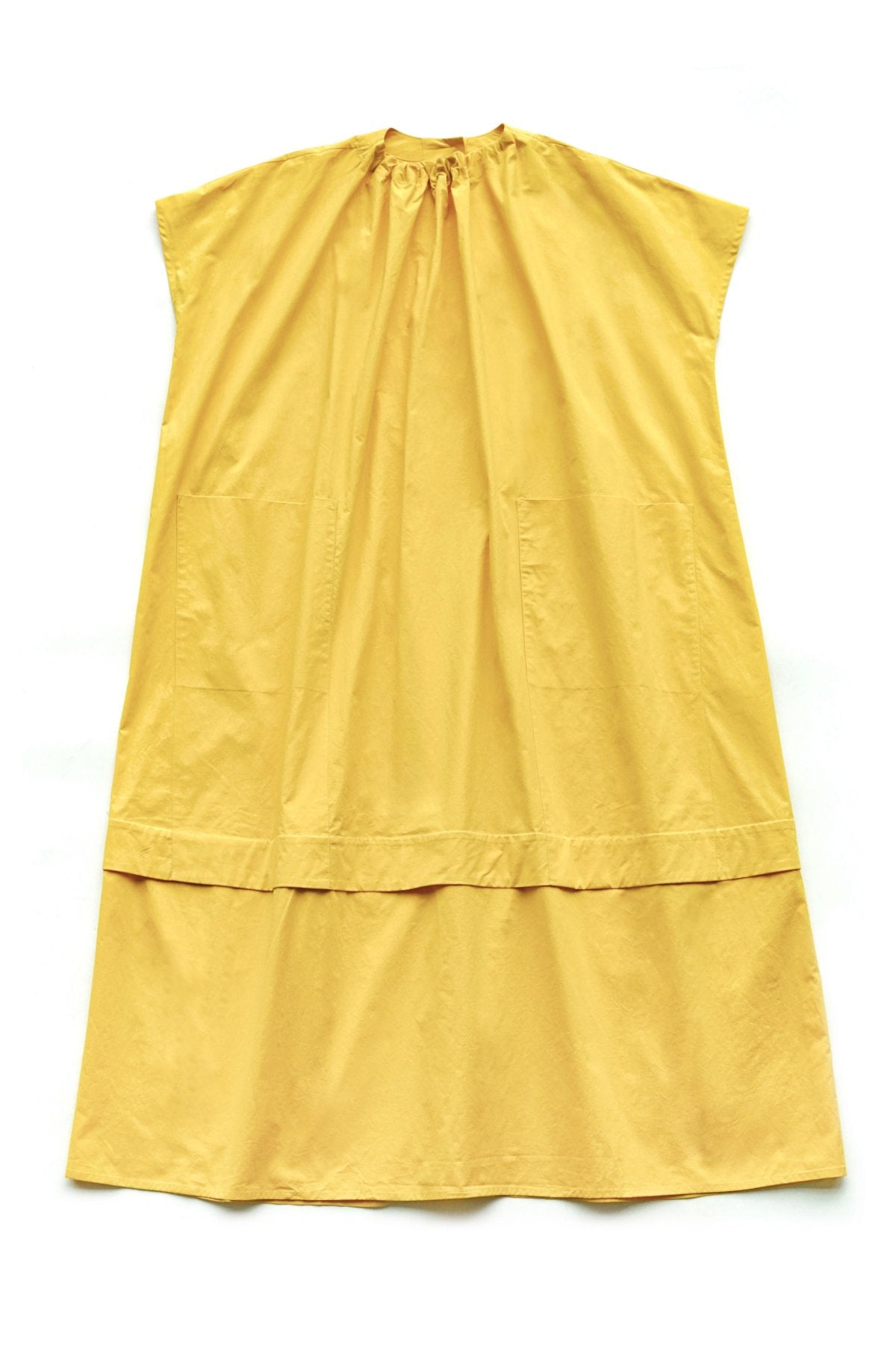 toogood - THE POET DRESS - SMOOTH COTTON TURMERIC