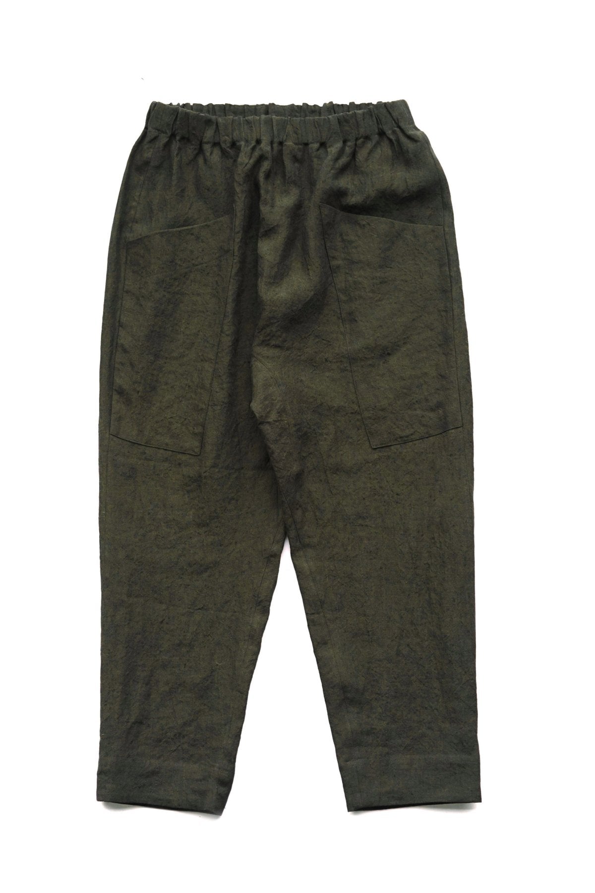 toogood - THE PERFUMER TROUSER - LAUNDERED LINEN MOSS