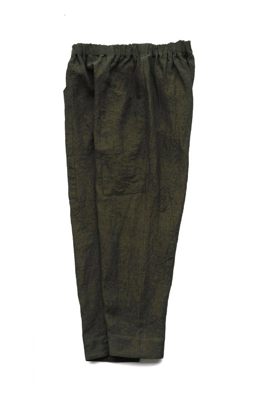 toogood - THE PERFUMER TROUSER - LAUNDERED LINEN MOSS