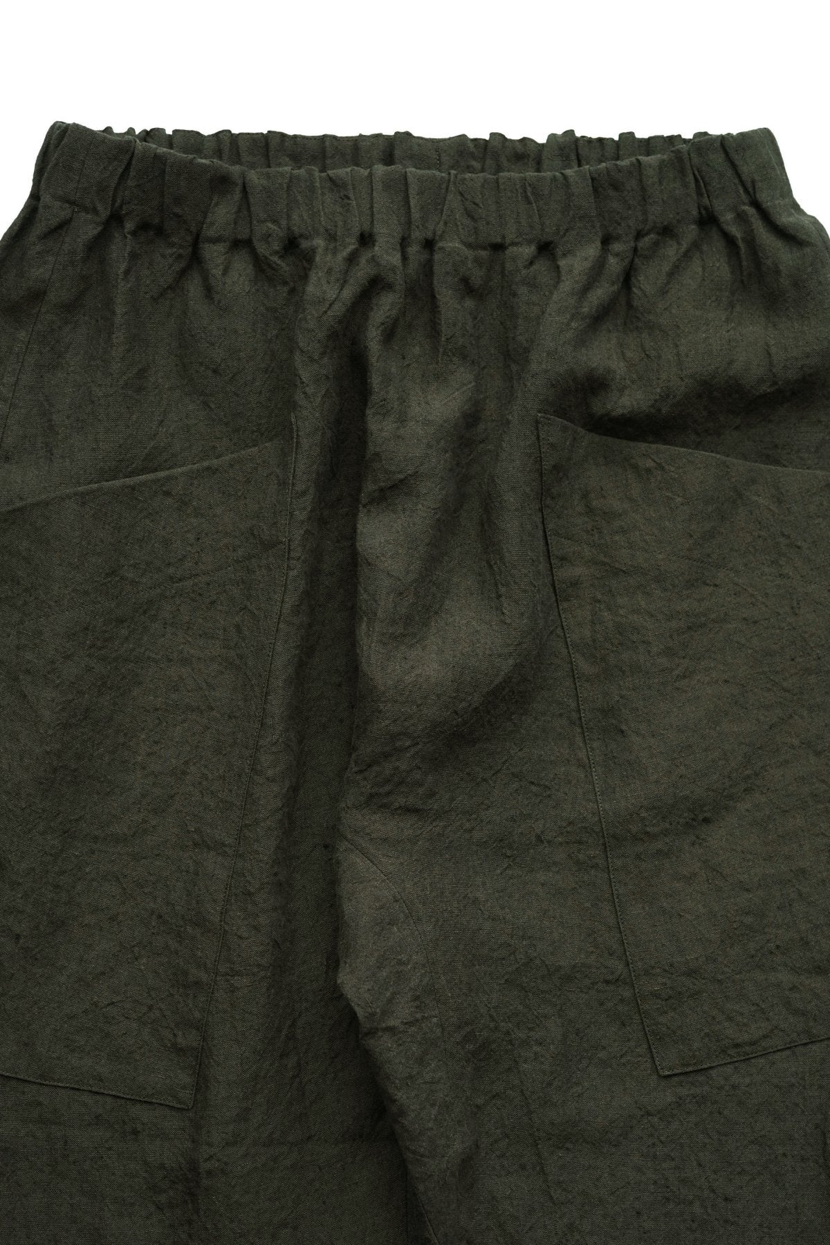 toogood - THE PERFUMER TROUSER - LAUNDERED LINEN MOSS