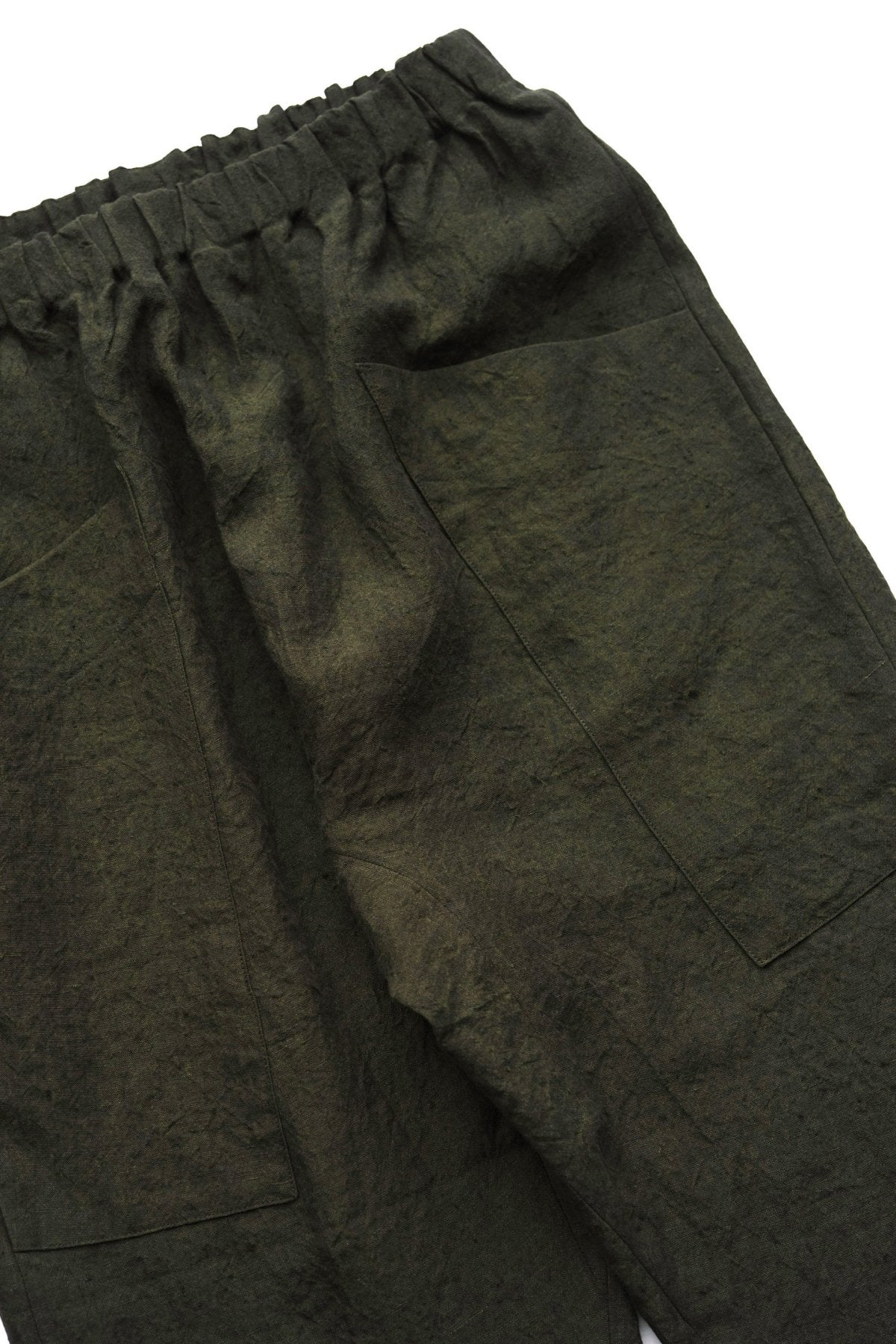 toogood - THE PERFUMER TROUSER - LAUNDERED LINEN MOSS