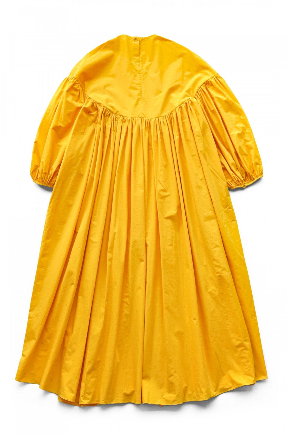 toogood - THE EMBROIDERER DRESS - SMOOTH COTTON TURMERIC