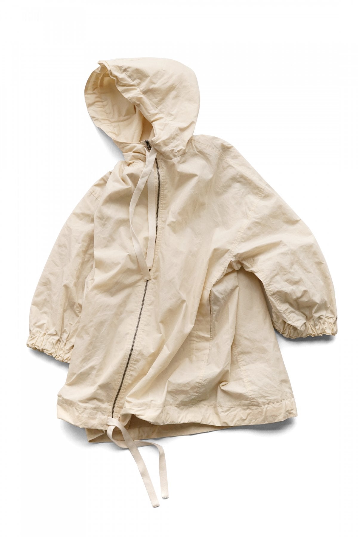 toogood - THE EXPLORER COAT - WAX COTTON CHALK