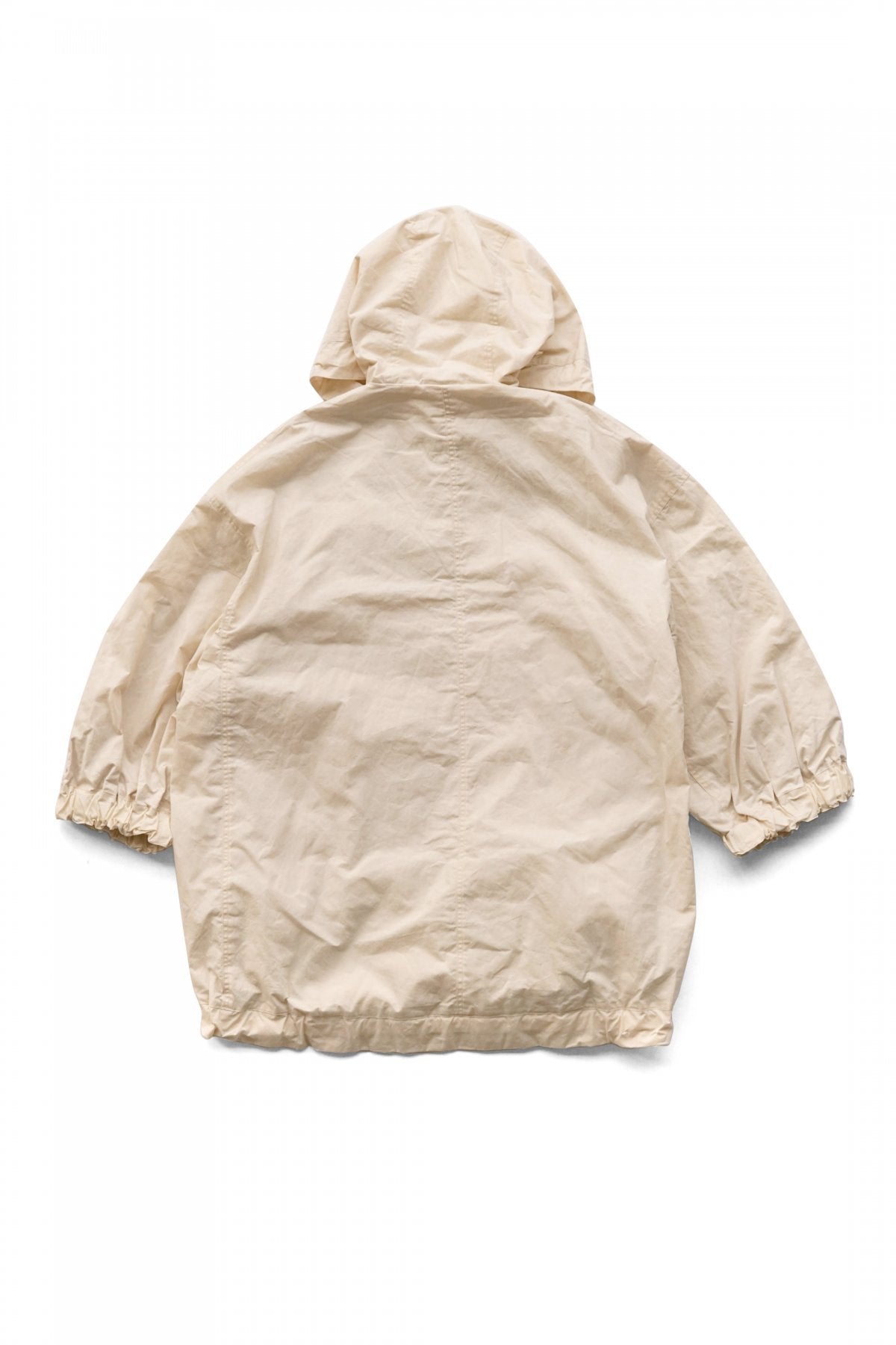 toogood - THE EXPLORER COAT - WAX COTTON CHALK