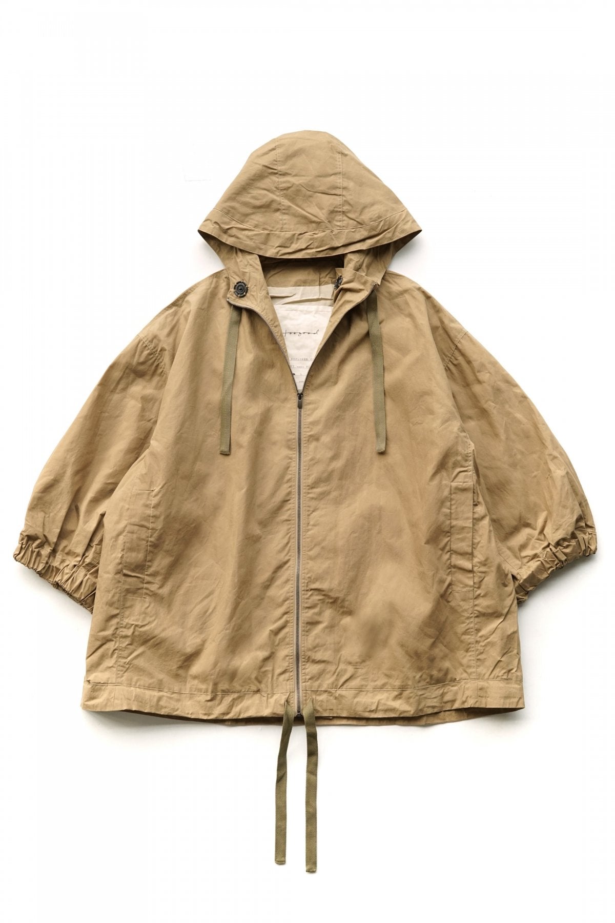 toogood - THE EXPLORER COAT - WAX COTTON HAZEL