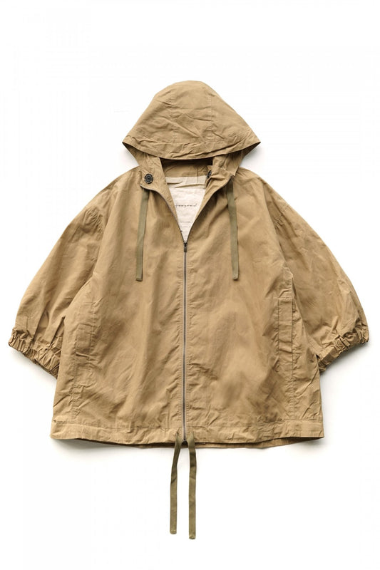 toogood - THE EXPLORER COAT - WAX COTTON HAZEL