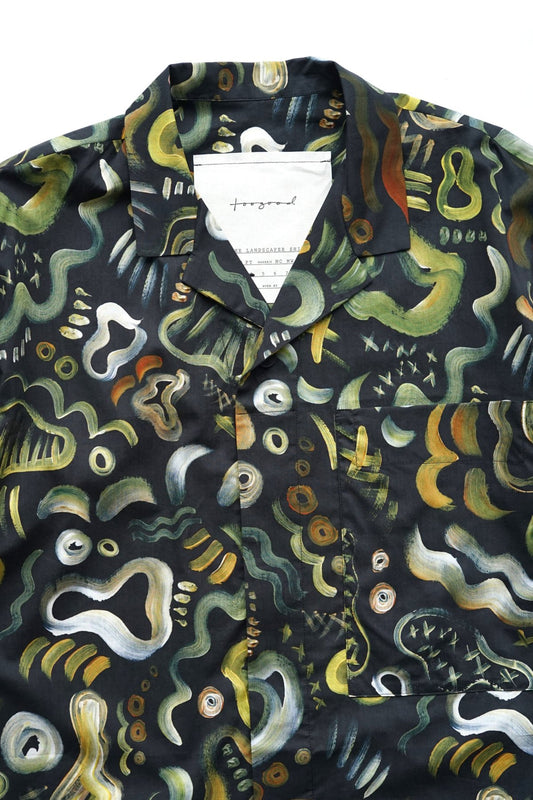 toogood - THE LANDSCAPER SHIRT - BLOOMSBURY PRINT FLINT