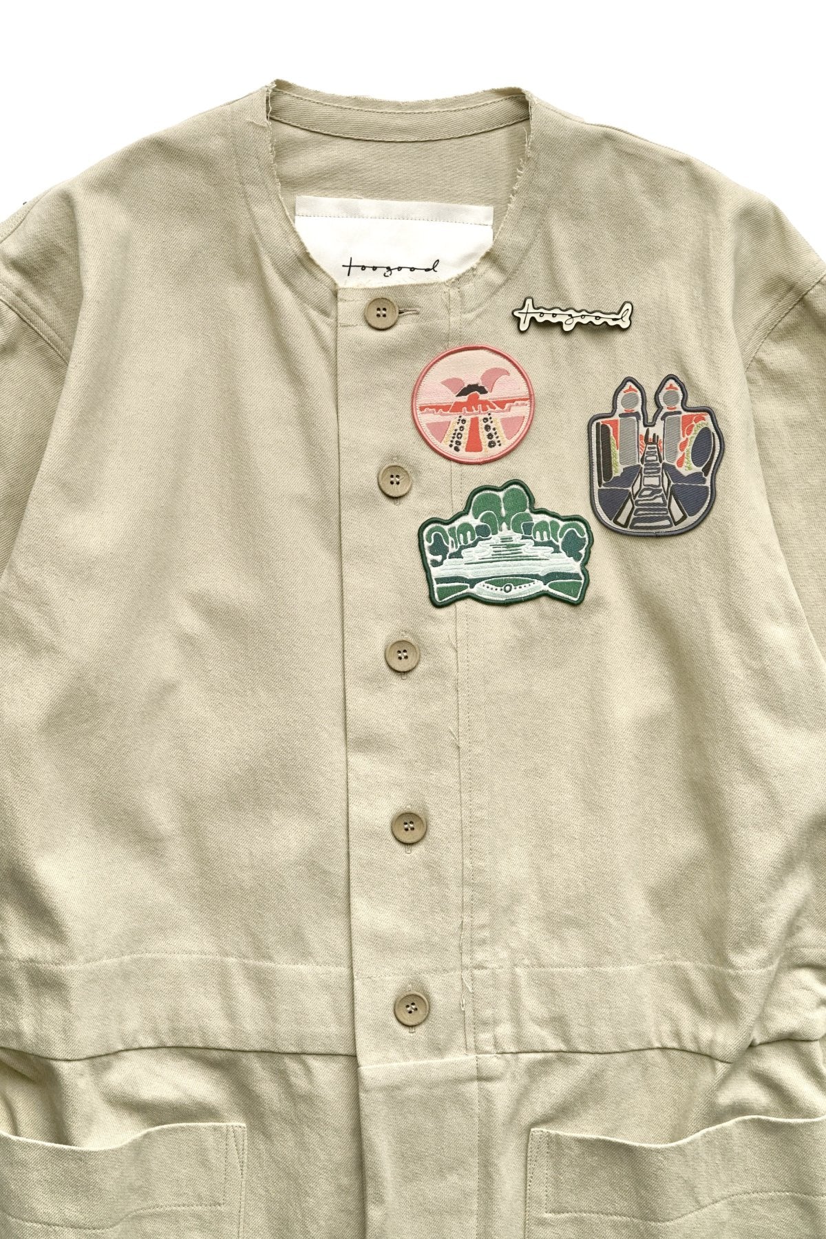 toogood ★★★ - LIMITED - THE GARDENER OVERALLS - SOUVENIR BADGES SEED