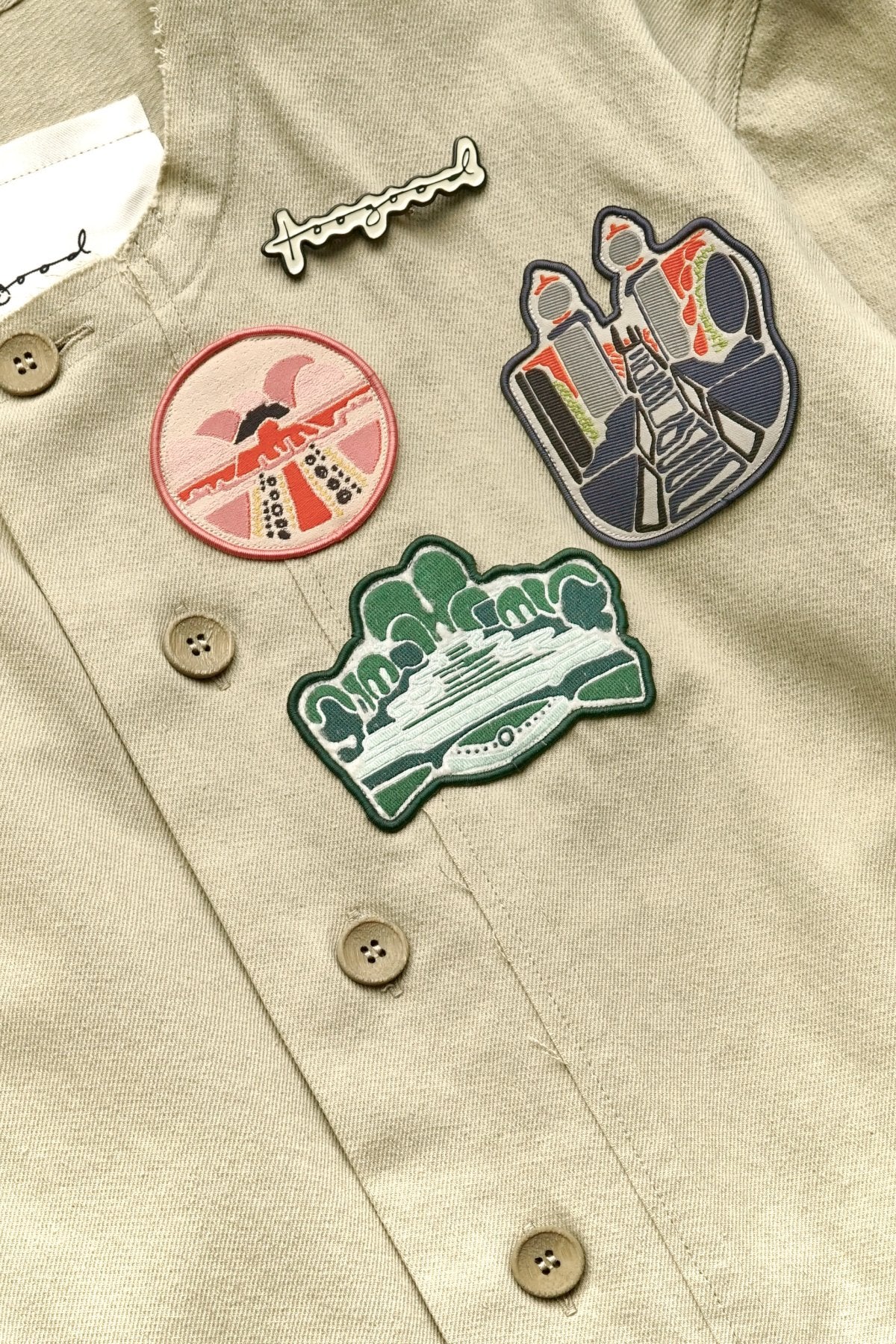 toogood ★★★ - LIMITED - THE GARDENER OVERALLS - SOUVENIR BADGES SEED