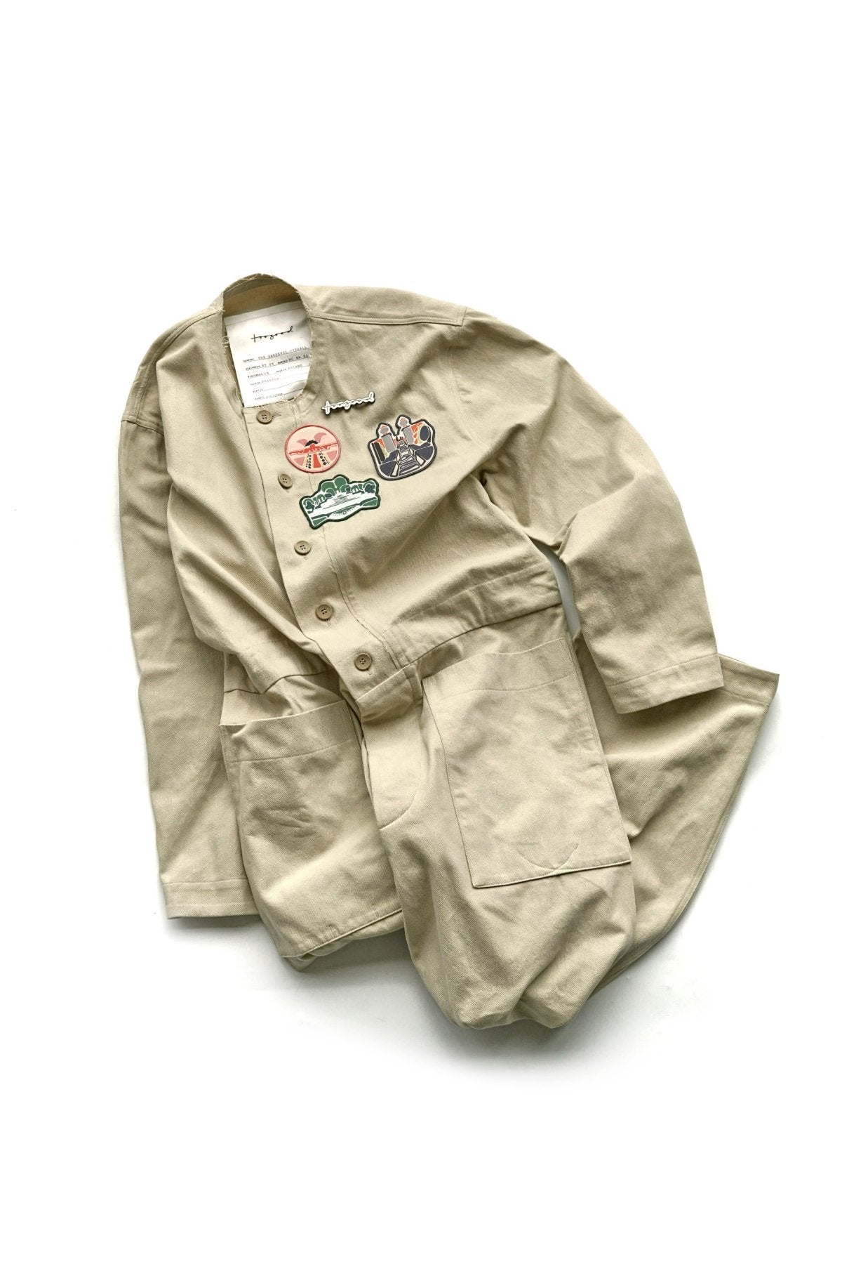 toogood ★★★ - LIMITED - THE GARDENER OVERALLS - SOUVENIR BADGES SEED