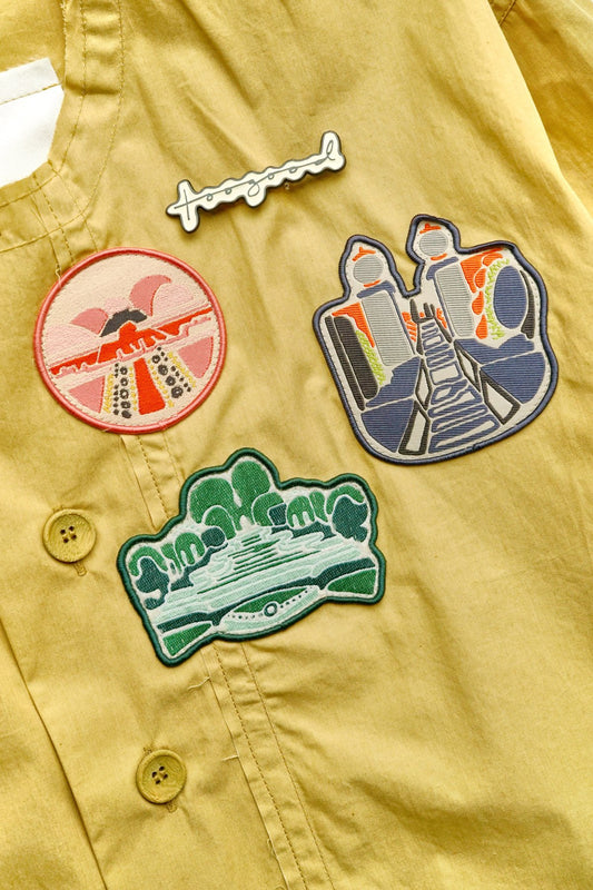 toogood ★★★ - LIMITED - THE GARDENER OVERALLS - SOUVENIR BADGES CHAMOMILE